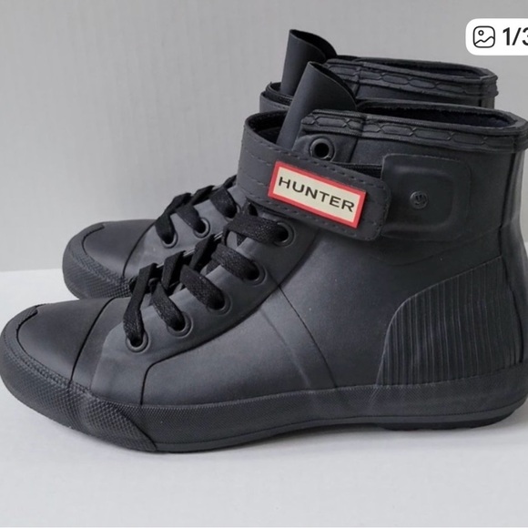 Hunter Shoes - Hunter Black High-Top Boots uk 5 size 7,5 US